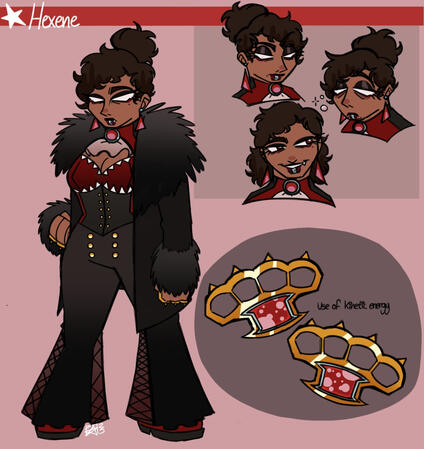 reference sheet for Hexene (oc)