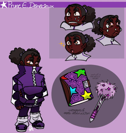 reference sheet for Prune (oc).